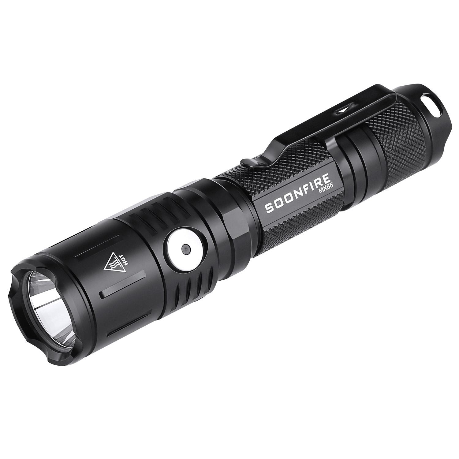 Soonfire MX Series 1060 Lumens Tactical Flashlight(Black)